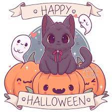 Happy Halloween Hope Y All Are Enjoying Spooky Day Is There A Specific Film You Watch On Hallo Cute Halloween Drawings Anime Halloween Kawaii Halloween