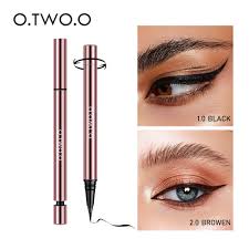 Our selection includes glitter & gel eyeliner, brown & blue colored eyeliner and more from the finest eyeliner brands. Buy O Two O Ink Color Waterproof Eyeliner Liquid Pen Long Lasting Rose Gold Design Black Brown Eye Liner Pen Makeup 2020 New Arrival 1008 At Affordable Prices Free Shipping Real Reviews With