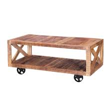 We love our new mantle and coffee table. Colorado 47 Handcrafted Solid Wood Wheeled Industrial Coffee Table