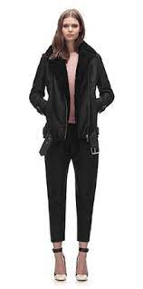 Lennox Longline Leather Biker Ladies Coat Design Clothes Clothes For Women