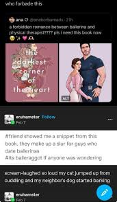 apparently theres a slur for guys who date ballerinas… : rBrandNewSentence
