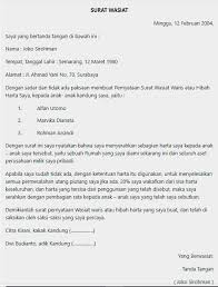 1.6 lokasi kajian 7 7. 2 Contoh Dan Cara Membuat Surat Wasiat Pribadi Yang Baik Serta Benar Woroanyar