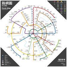 網友設計 同心圓 捷運圖比官方版還 簡單明瞭 台灣好新聞taiwanhot net route map infographic design map