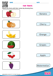 Edubuzzkids Kindergarten Fruits And Vegetables Worksheets With Printable Option K Learning English For Kids English Lessons For Kids Kindergarten Worksheets