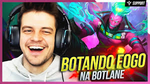 BRAND SUPORTE botando fogo em SUMMONER'S RIFT! 🔥🔥