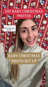How to Pose A 8 Month Baby for Christmas Photos