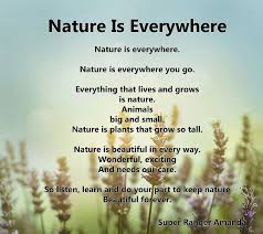 Nature Is Everywhere Short Poems About Nature Nature Poem Nature Poems For Kids