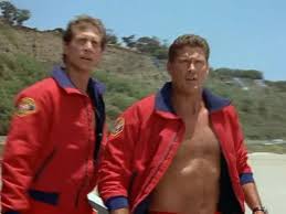 After mitch buchannon, david's most famous role is as michael knight in knight rider , which ran from 1982 to 1986. Baywatch 1989