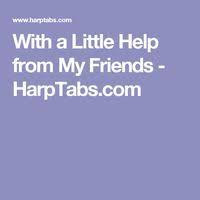 With A Little Help From My Friends Harptabs Com Helpful Harmonica Songs