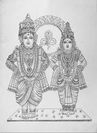 Black And White Mural Painting Outline Pin By Chenthil D On Art Sketches Mandala Design Art Outline Drawings Line Art Drawings