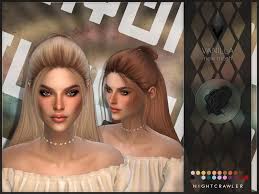 Nightcrawler Vanilla Sims Hair The Sims 4 Skin Sims 4