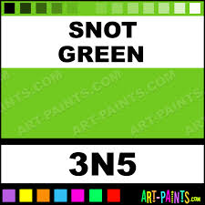 snot green millenium tattoo ink paints 3n5 snot green