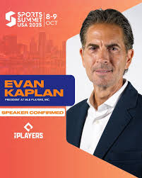 Sports Summit USA 2025: Evan Kaplan Joins as Confirmed Speaker