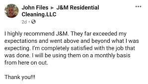 J&m takes great pride in the work we do. J M Residential Cleaning Llc Home Facebook