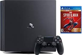 Sony Playstation 4 Pro 1tb Console Bundle W Marvel S Spider Man Game Of The Year Edition Blu Ray Disc Ps In 2020 Playstation 4 Sony Playstation Marvel Spiderman