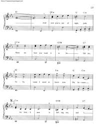 Baby One More Time Free Sheet Music By Britney Spears Pianoshelf