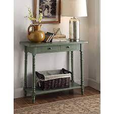 Shop pottery barn for a wide selection of console tables in a variety of styles, shapes and materials. Green Delilah Console Table Kirklands