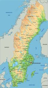 Ilustraciones mar baltico mapa dinamarca, noruega, suécia e finlândia. Mapas Y Gegrafia De Suecia Escandinavia Para Descargar E Imprimir