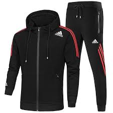 Black And Red Adidas Tracksuit Bottoms Pin On Mens Suits