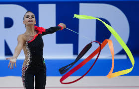 Rhythmic gymnastics training <<dina averina (russia), grand prix (moscow) 2017>> Russian Rhythmic Gymnast Arina Averina Wins Individual Ribbon Gold At World Championships Sport Tass