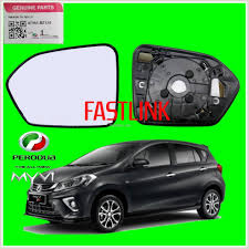 All main parts of the model are separated objects. Perodua Myvi 2018 Side Mirror Glass Cermin Original