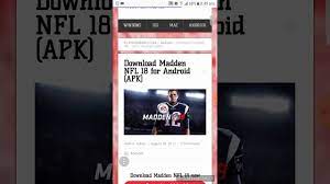 Madden nfl 21 mobile football es la versión para smartphones y . Download Madden Nfl 18 For Android Apk Youtube