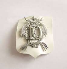 My Ref158 Belgian Forces Military Army Cap Or Collar Badge Insignia Of Belgium
