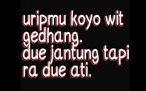 Kata kata sindiran terbaru 2020 buat mantan, pacar, teman, sahabat, pedas, lucu, cinta, bijak, halus, bahasa jawa, kekinian, anak hits, anime, dll. 70 Kata Kata Lucu Bahasa Jawa Artinya Terbaru 2020 Jalantikus