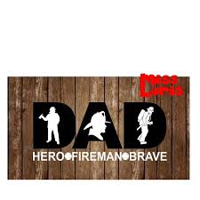 Free Free Husband Father Firefighter Svg