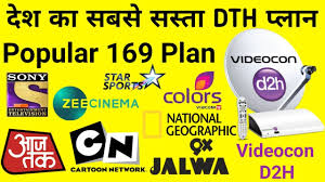 Videocon D2h 169 Pack Plan Videocon D2h 169 Pack Channel List