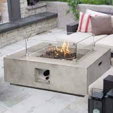 All enhance your burning ex. Holman Concrete Propane Fire Pit Table Chelsea Garden