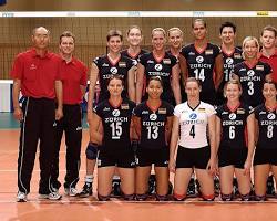 Almanya Kadın Voleybol Takımı Güncel Fotoğrafı resmi