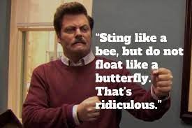 Ron swanson quotes fish teach want need ditch dog cat bayart under crying any yourself fifty pounds timeless right party. 38 Of The Funniest Ron Swanson Quotes That Made Parks And Recreation Unmissable