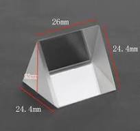 50*50mm High Quality Glass Equilateral Triangle Prism