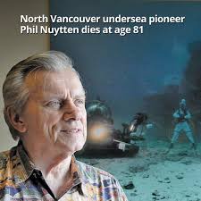 RIP to a legend 🙏 When the Second Narrows bridge collapsed in 1958, one of  the first rescuers in the water was Phil Nuytten. The 17-year-old from  North Vancouver was the go-to