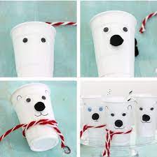 Idees De Bricolage Ours Polaire En Tissu Papier Carton Et Plus Encore
