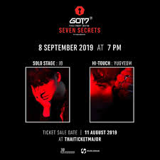 10% power fitness shop gutschein auf got7 artikel. Got7 Fan Fest In Bkk Ticket Jb Solo Tickets Vouchers Event Tickets On Carousell