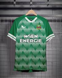 Austrian bundesliga match on sunday, march 21, 2021. Rapid Wien Home Kit