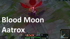 Sivir, pyke and aatrox are joining the blood moon skin line with some sweet red designs. Blood Moon Aatrox Skin Spotlight League Of Legends Youtube
