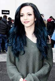 Aubergine, jade blue and peacock smudge #theannexstudios #crazycolour #vividhaircolor #rugbytowncentre. Jade From Little Mix Blue Hair Midnight Blue Hair Blue Ombre Hair