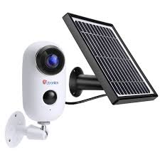 Security camera outdoor, 1080p hd wireless rechargeable battery powered wifi home surveillance camera with waterproof, night home security cameras can give you peace of mind whether you're at the office or in a different country. 1080p Outdoor Solar Battery Powered Security Camera Ctronics Wireless Wifi Camera Ip Camera Pir Alarm Alerts Night Vision Two Way Audio Waterproof Sd Card Slot And Cloud Service Solar Panel Included
