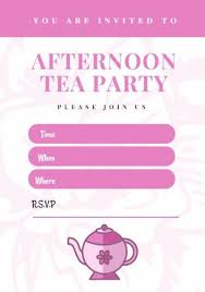 Choose from a wide selection of editable designs. 200 Fully Customizable Tea Party Invitation Templates