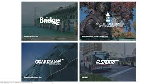 Gravity Works website animations: project grid