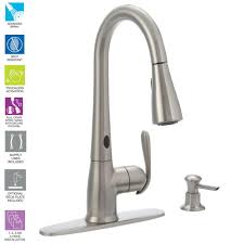 Moen's duralast® cartridges aid in providing precise temperature control. Spot Resist Stainless Moen 87340esrs Ridgedale One Handle High Arc Pulldown Kitchen Faucet Kitchen Bath Fixtures Kitchen Faucets Vit Edu Au