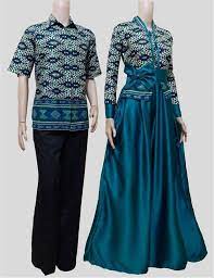 Baju gamis batik modern couple telah hadir dengan berbagai desain baru yang lebih menarik dan modern. 45 Desain Baju Gamis Batik Modern Pakaian India Gaun Model Pakaian