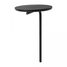 You can position it at the height of a normal table or a bar. Ferm Living Pujo Wall Table Side Table Ambientedirect