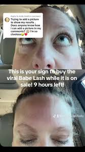 Replying to @Holly Smith #babelash #tiktokshopfinds #lashserum #foryou