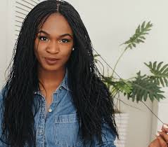 How else would you get a braided 'do that lasts for so long and requires considering my client's lifestyle, we decided to use wet & wavy human braiding hair. 35 Micro Braids Hairstyles For African American Women