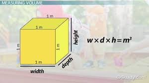 What Is A Cubic Meter Definition Conversion Video Lesson Transcript Study Com
