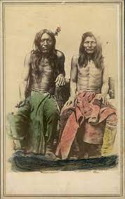 Two Paiute Indian Men Native American Tribes Native American Pictures Native American Peoples